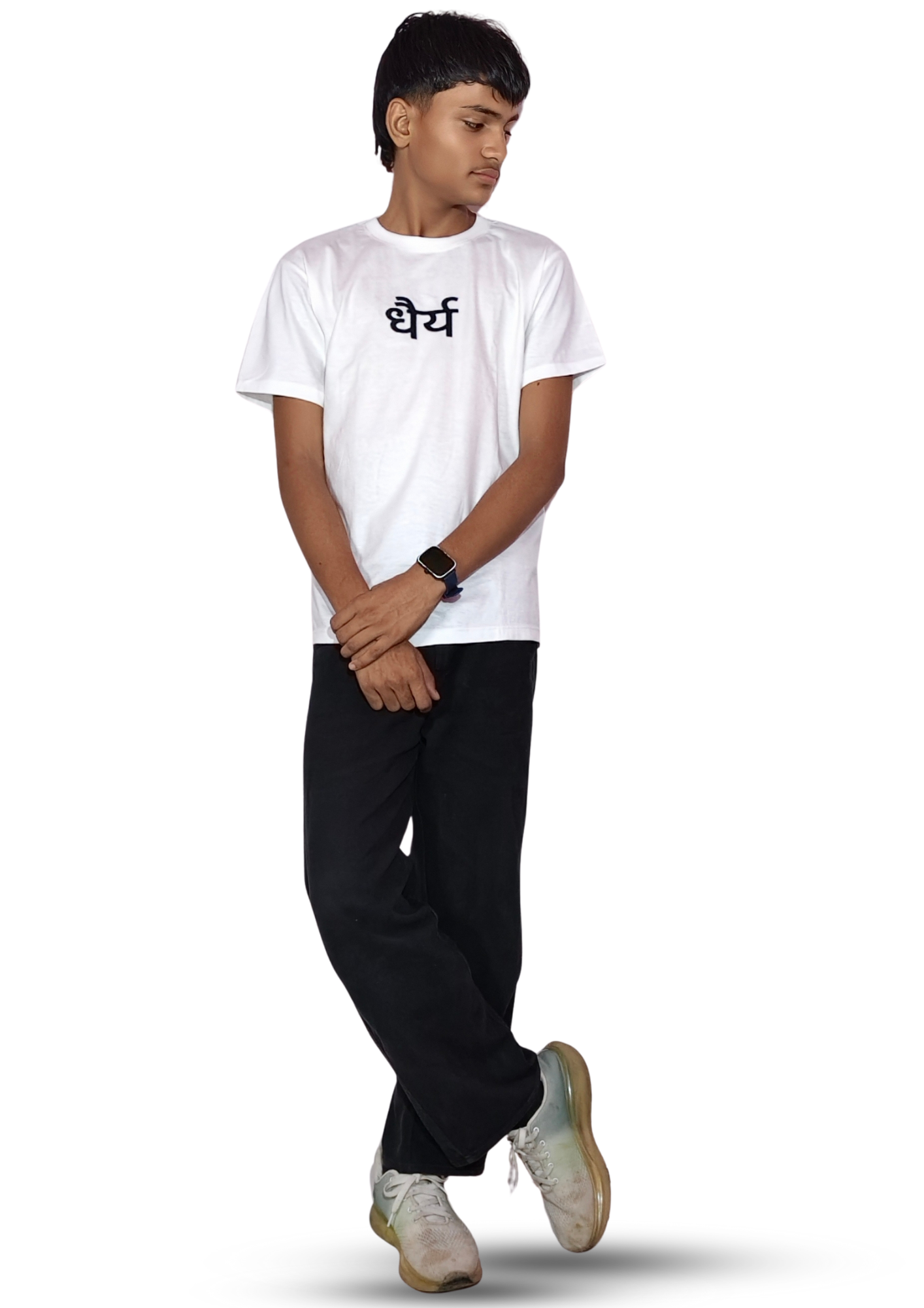 Lord krishan printed t-shirt