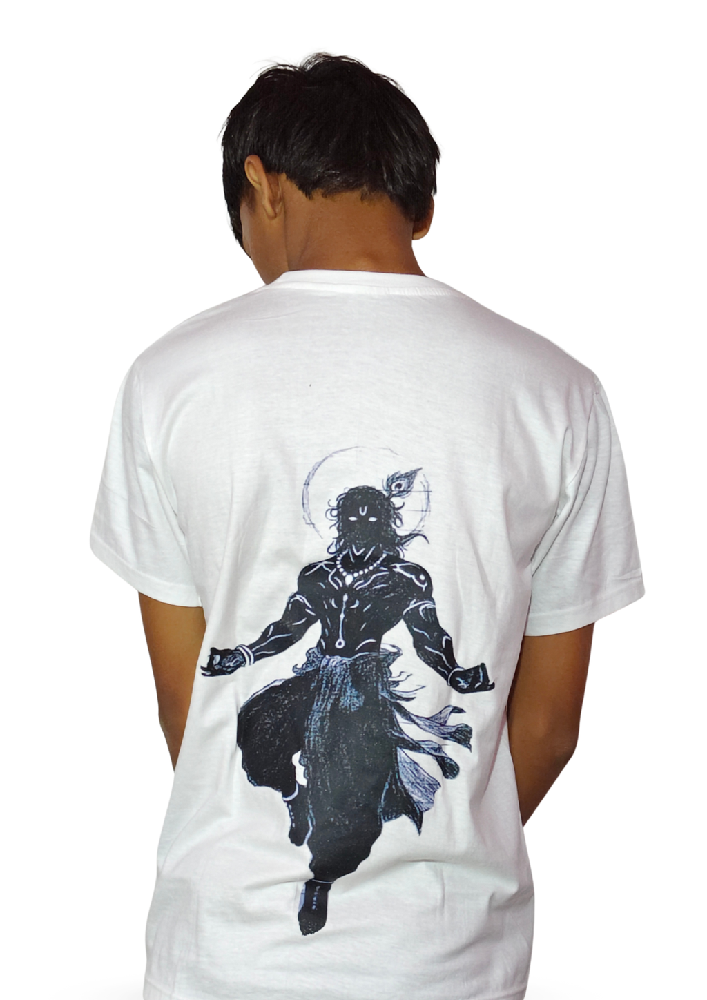 Lord krishan printed t-shirt