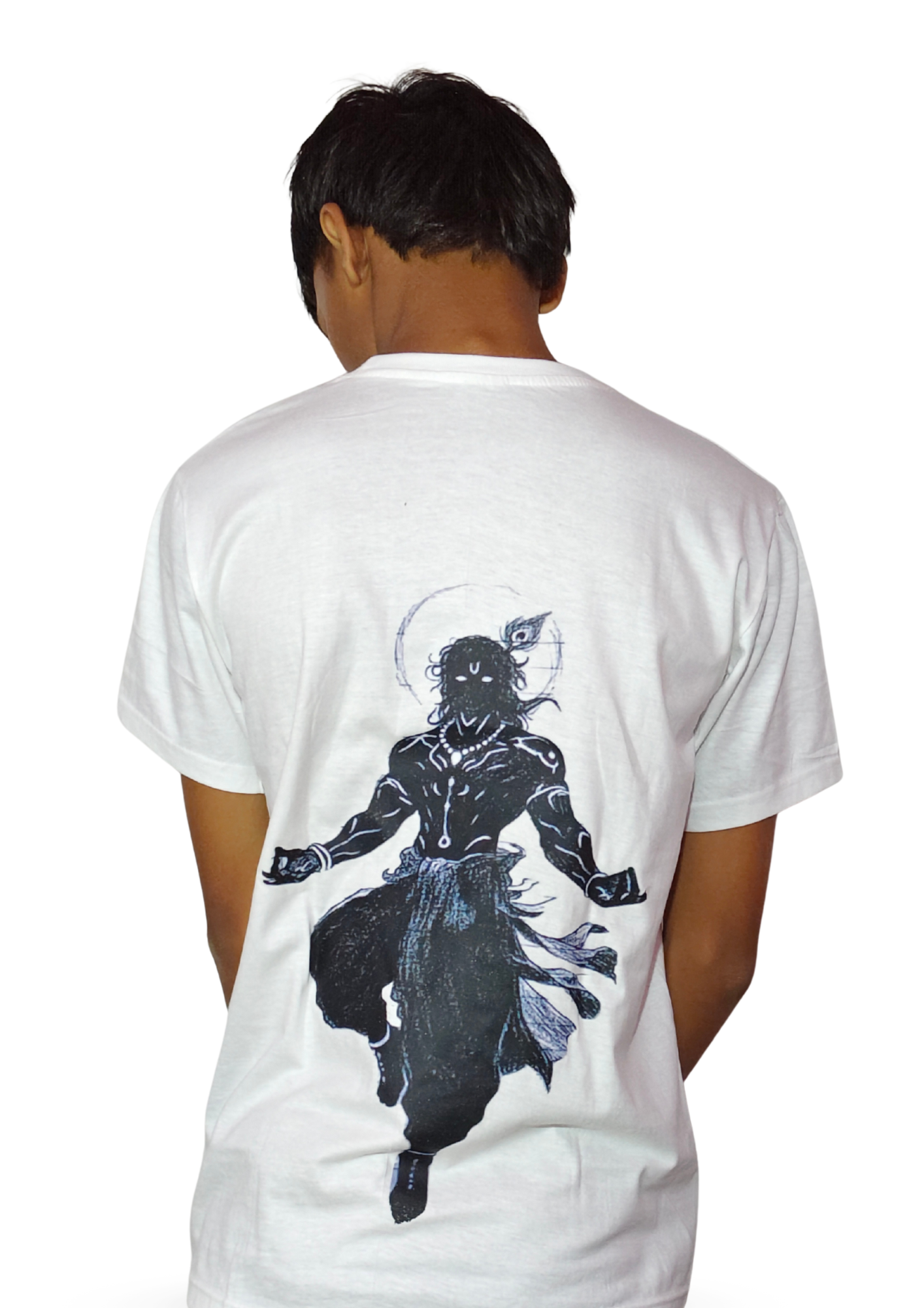 Lord krishan printed t-shirt