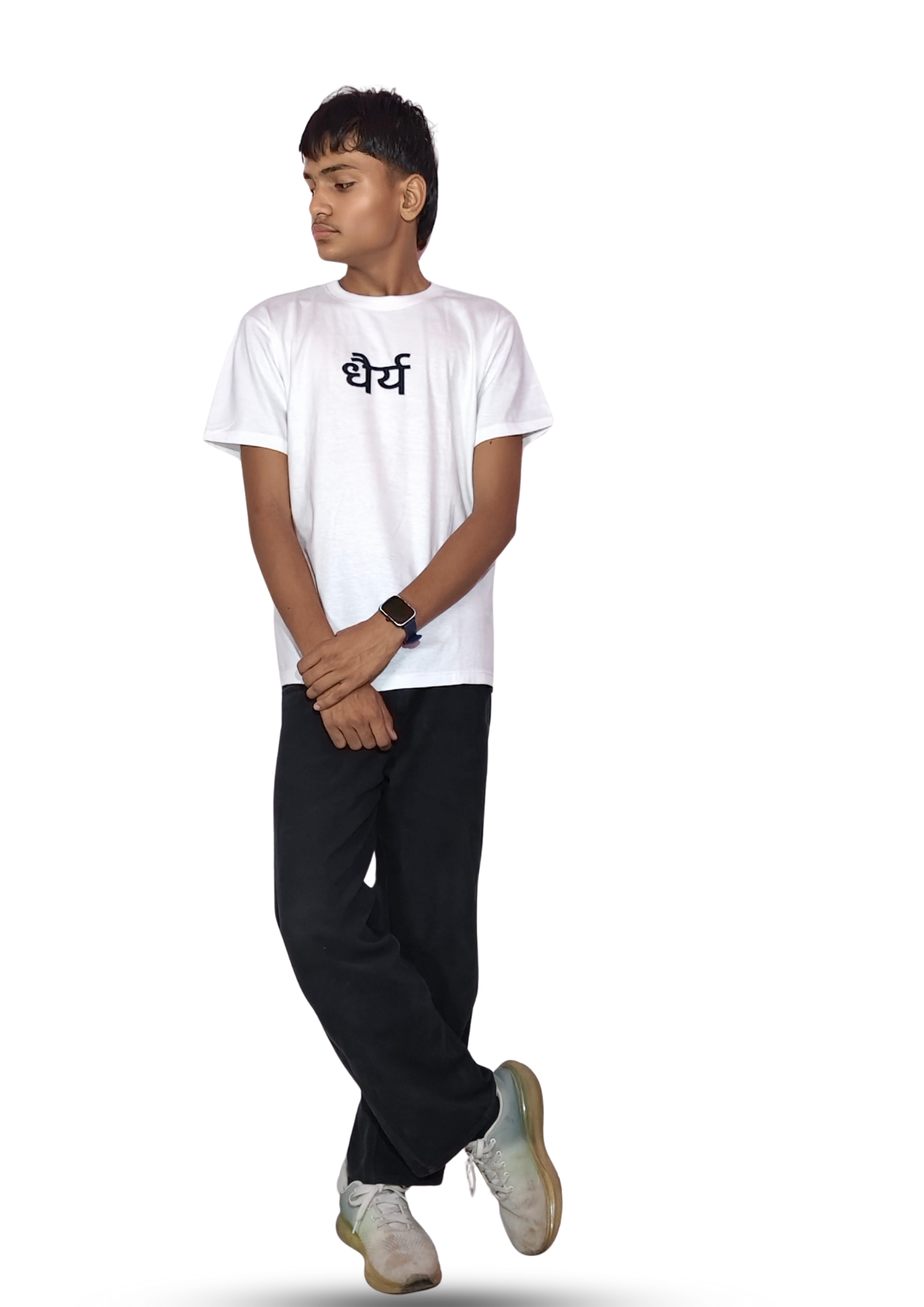 Lord krishan printed t-shirt